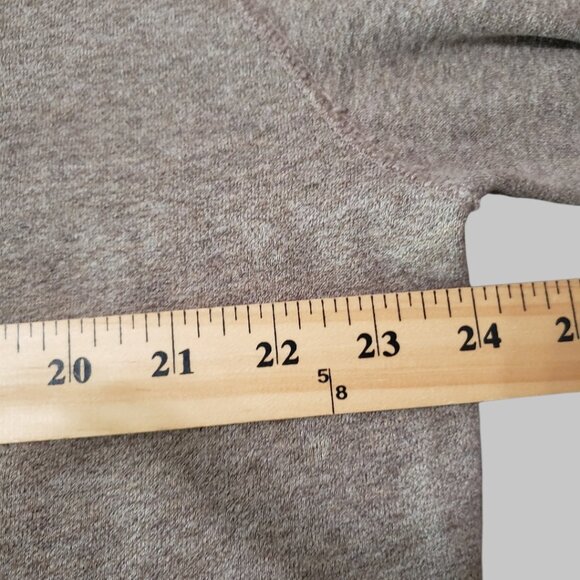 Banana Republic Mens Zip Up Hoodie Cotton/Polyester Blend Beige/Brown Xlarge - Picture 3 of 8